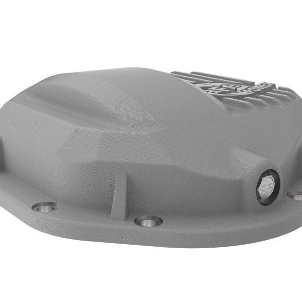 afe Front Differential Cover (Raw; Street Series); Ford Diesel Trucks 94.5-14 V8-7.3/6.0/6.4/6.7L-tuningsupply.com