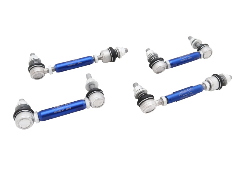 

Superpro TRCLNKSET11 - SPRTRCLNKSET11 - SuperPro 03-24 Toyota 4Runner HD Adjustable End Link Set (TRC1285L + TRC1285V) - Shipped in Europe - Tuningsupply.com
