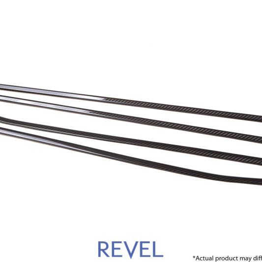 Revel GT Dry Carbon Window Outer Trim (FL/FR/RL/RR) 15-18 Subaru WRX/STI - 4 Pieces-Carbon Accessories-Revel-RVL1TR4GT0AS19-SMINKpower Performance Parts