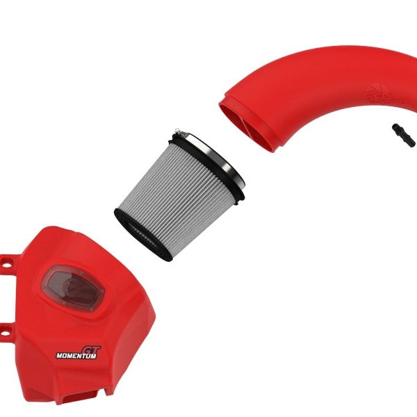 aFe Momentum GT Pro DRY S Intake System Red Edition 19-23 Dodge RAM 1500 V8-5.7L HEMI-tuningsupply.com