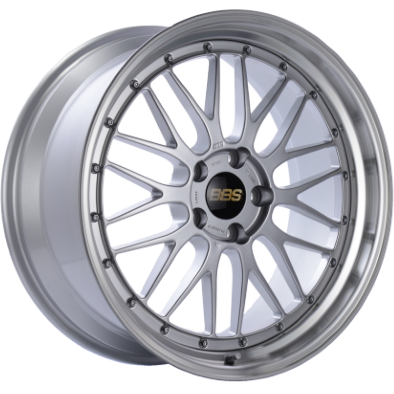 BBS LM 19x11 5x112 ET35 Diamond Silver Center Diamond Cut Lip Wheel - 82mm PFS Required-tuningsupply.com