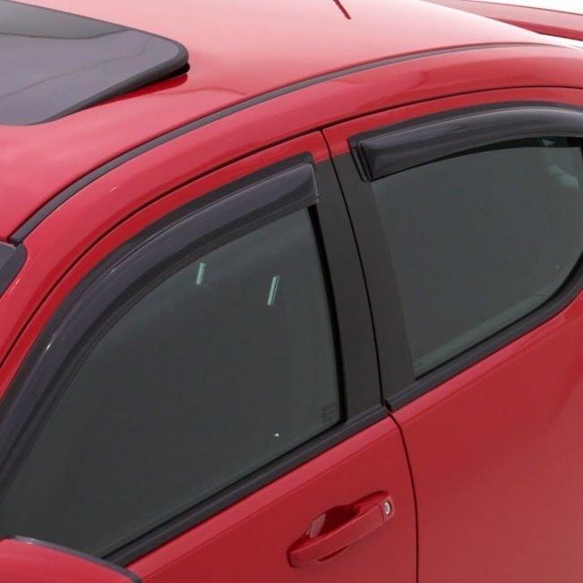 AVS 19-22 Mazda 3 Hatchback Ventvisor Outside Mount Window Deflectors 4pc - Smoke-tuningsupply.com