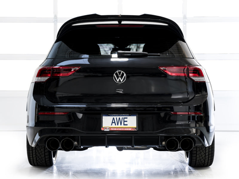 

AWE Tuning 3020-43658 - AWE3020-43658 - AWE MK8 Volkswagen Golf R 3in Track Edition Quad Exhaust - Diamond Black Tips - Shipped in Europe - Tuningsupply.com
