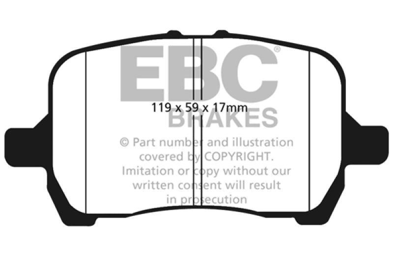 

EBC DP41763R - EBCDP41763R - EBC 04-06 Chevrolet Cobalt 2.0 Supercharged Yellowstuff Front Brake Pads - Shipped in Europe - Tuningsupply.com
