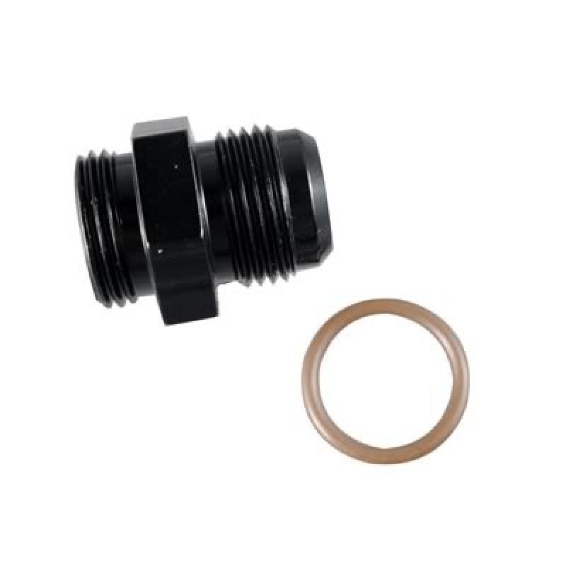 Fragola -8AN x 3/4-16 (8) Radius Fitting O-Ring - Black-tuningsupply.com