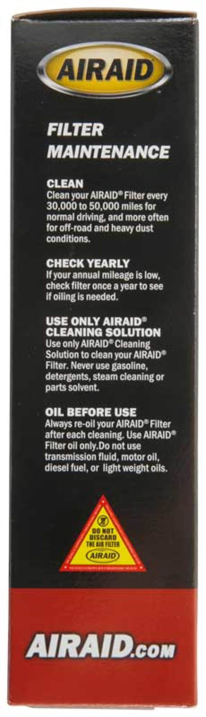 

Airaid  - AIR790-550 - Airaid Renew Kit - 12oz Cleaner / 8oz Squeeze Oil - Shipped in Europe - Tuningsupply.com
