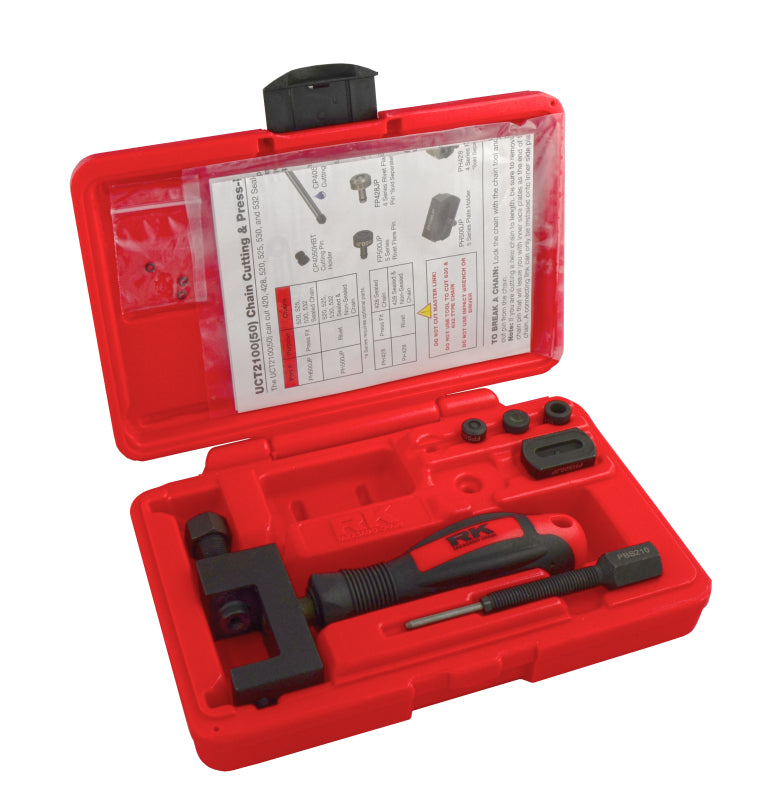 

RK Chain UCT2100(50) - RKCUCT2100(50) - RK Chain Cutter and Press Fit Tool - Shipped in Europe - Tuningsupply.com
