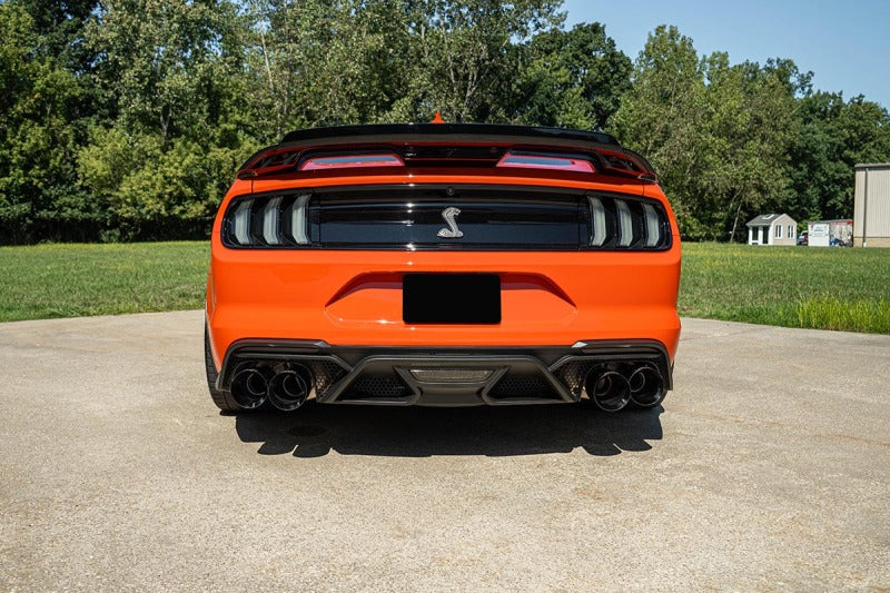 

CORSA Performance 21292BLK - COR21292BLK - Corsa 20-22 Ford Mustang GT500 3.0in Dual Rear Exit Catback w/ Twin 5.0in Blk Straight Cut Pro Tips - Shipped in Europe - Tuningsupply.com
