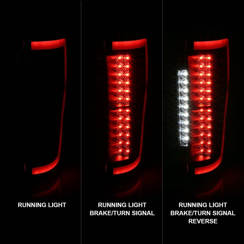 

ANZO 311288 - ANZ311288 - ANZO 2017+ Ford F-250 LED Taillights - Black/Smoke - Shipped in Europe - Tuningsupply.com
