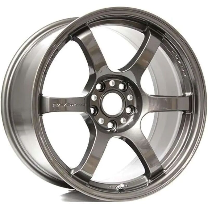 Gram Lights 57DR 18x9.5 +38 5-114.3 HS Gunmetallic Wheel (Min Order Qty 20)-tuningsupply.com