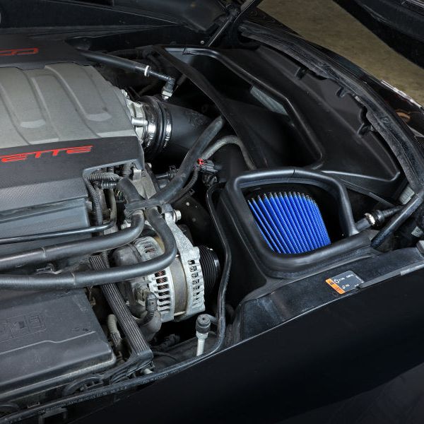 aFe POWER Magnum FORCE Stage-2 Pro 5R Cold Air Intake Sys 14-19 Chevrolet Corvette (C7) V8-6.2L-tuningsupply.com