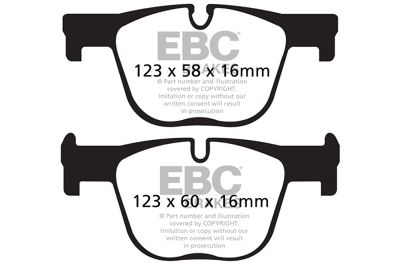 

EBC UD1610 - EBCUD1610 - EBC brake Ultimax2 brake Pads - Shipped in Europe - Tuningsupply.com
