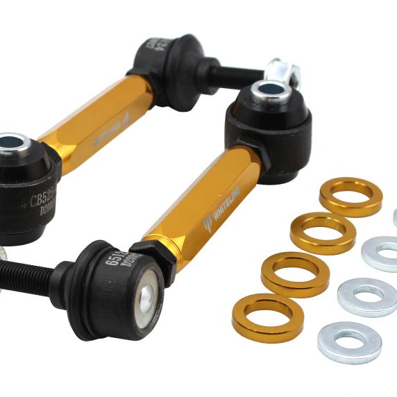 Whiteline 12-19 BMW 118i/120i Rear Swaybar End Link Kit-Sway Bar Endlinks-Whiteline-WHLKLC233-SMINKpower Performance Parts