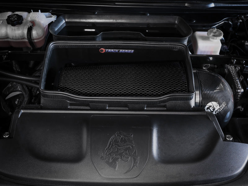 aFe 21-23 RAM 1500 TRX Track Series Carbon Fiber Cold Air Intake System w/ Pro 5R Filter-tuningsupply.com