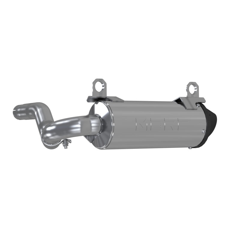 MBRP 15-Up Can-Am OUtlander 450/500/570 US Market Only 5in Performance Series T304 Slip-on Exhaust-tuningsupply.com