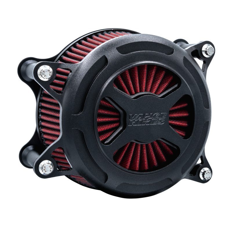 

Vance and Hines 41101 - VAH41101 - Vance & Hines 23+ HD Road/Street Glide V02 X Air Intake - Wrinkle Black - Shipped in Europe - Tuningsupply.com
