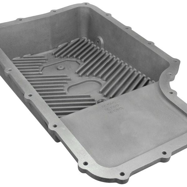 afe Transmission Pan (Raw); Ford Trucks 6R140 11-14 V8-6.7L (td)-tuningsupply.com