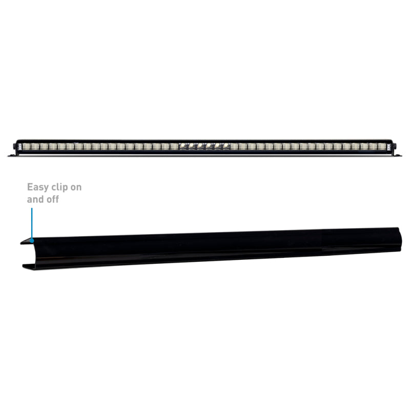 Borne Off-Road Light Bar Cover Single Row 40in Black-tuningsupply.com