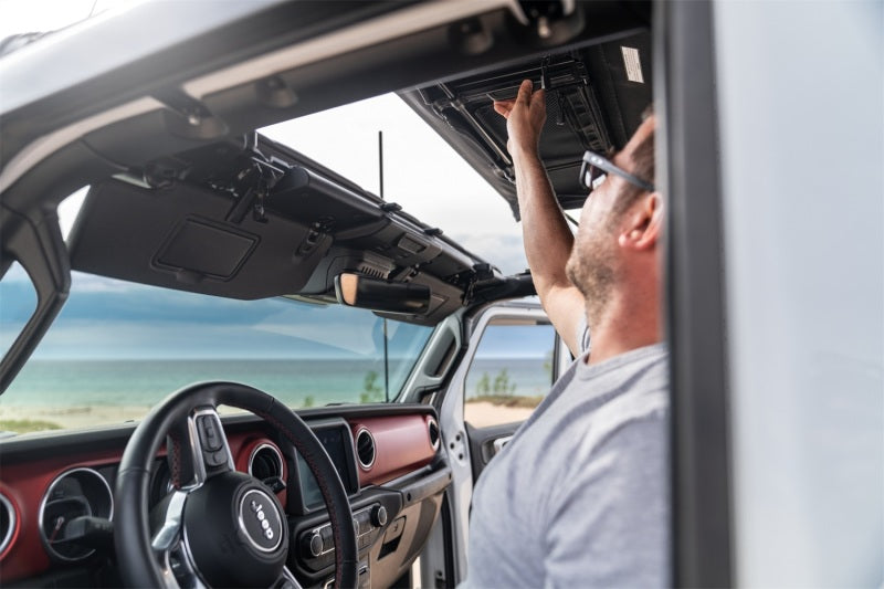 

Rugged Ridge 13595.14 - RUG13595.14 - Rugged Ridge 20-22 Jeep Gladiator JT Voyager Fastback Soft Top - Black Diamond - Shipped in Europe - Tuningsupply.com
