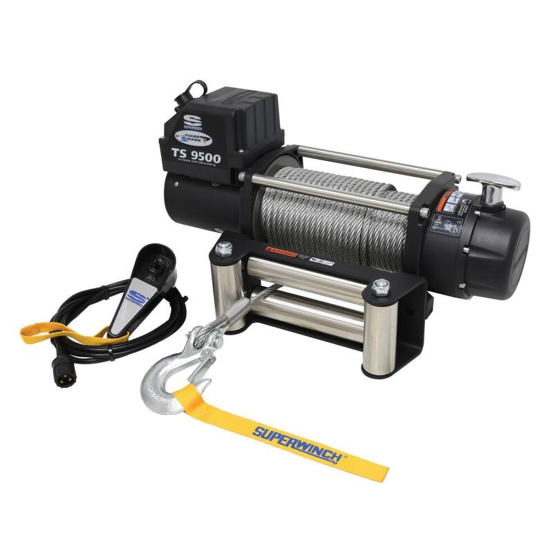 

Superwinch  - SUW1595200 - Superwinch 9500 LBS 12V DC 11/32in x 95ft Steel Rope Tiger Shark 9500 Winch - Shipped in Europe - Tuningsupply.com

