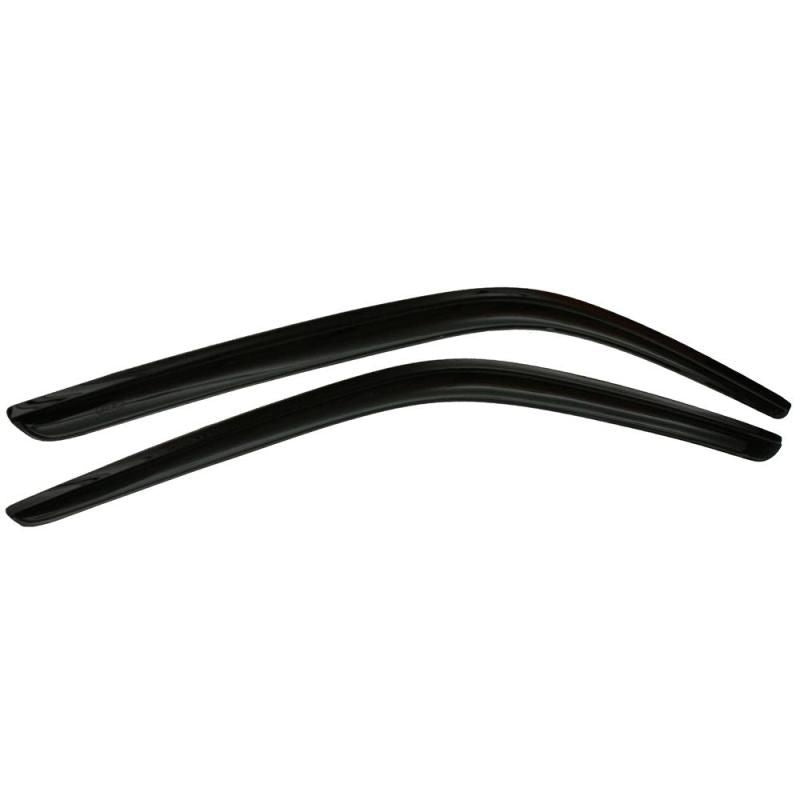 AVS 09-18 Dodge RAM 1500 Standard Cab Ventvisor Outside Mount Window Deflectors 2pc - Smoke-tuningsupply.com