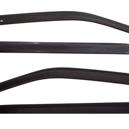 AVS 16-18 Toyota Tacoma Double Cab Ventvisor In-Channel Window Deflectors 4pc - Matte Black-tuningsupply.com