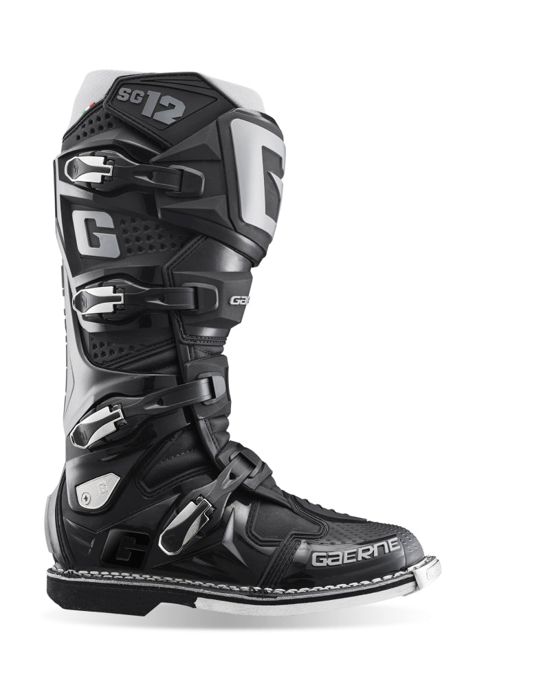 Gaerne SG12 Boot Black Size - 9-tuningsupply.com