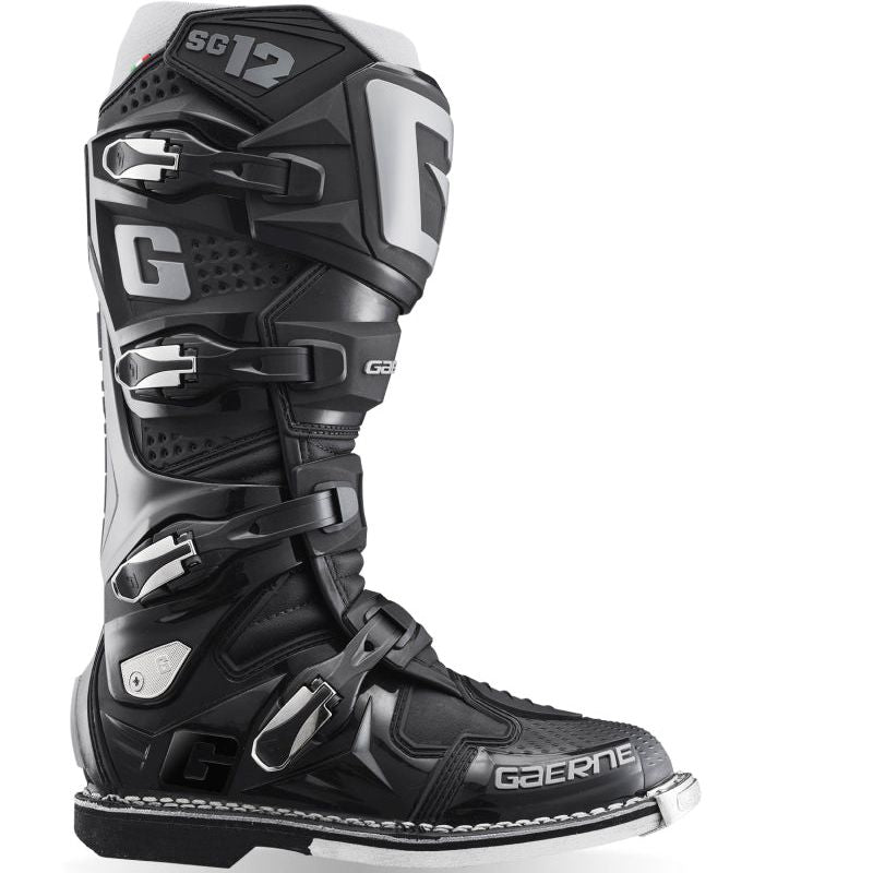 Gaerne SG12 Boot Black Size - 9.5-tuningsupply.com