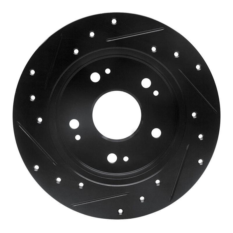 

R1 Concepts 633-59024R - RNC633-59024R - R1 97-15 Acura CSX Rear Right Drilled & Slotted Black Brake Rotor - Shipped in Europe - Tuningsupply.com
