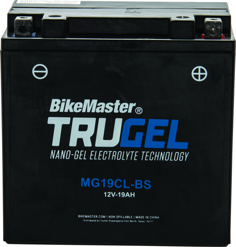 
  

BikeMaster 780522 - BKM780522 - BikeMaster TruGel Battery - MG19CL-BS - Shipped in Europe - Tuningsupply.com

