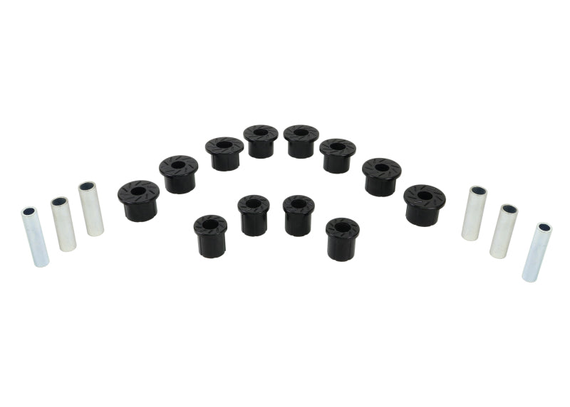 
  

Whiteline W73823 - WHLW73823 - Whiteline 2003-2009 Dodge Ram 2500 Spring - Eye Front/Rear And Shackle Bushing - Shipped in Europe - Tuningsupply.com

