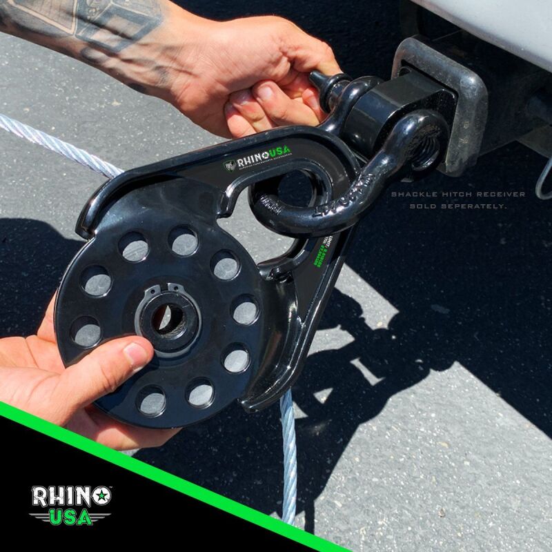 

Rhino USA RNO-SNTCH-BLCK - RSARNO-SNTCH-BLCK - Rhino USA Snatch Block - Shipped in Europe - Tuningsupply.com
