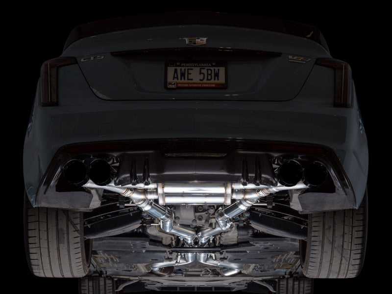 

AWE Tuning 3025-43562 - AWE3025-43562 - AWE Tuning 22-26 Cadillac CT5-V Blackwing SwitchPath Exhaust - Diamond Black Tips - Shipped in Europe - Tuningsupply.com
