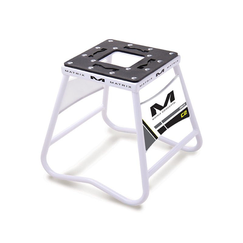 

Matrix Concepts C2M-100 - MATC2M-100 - Matrix Concepts C2 Mini Steel Stand with Nameplate - White - Shipped in Europe - Tuningsupply.com

