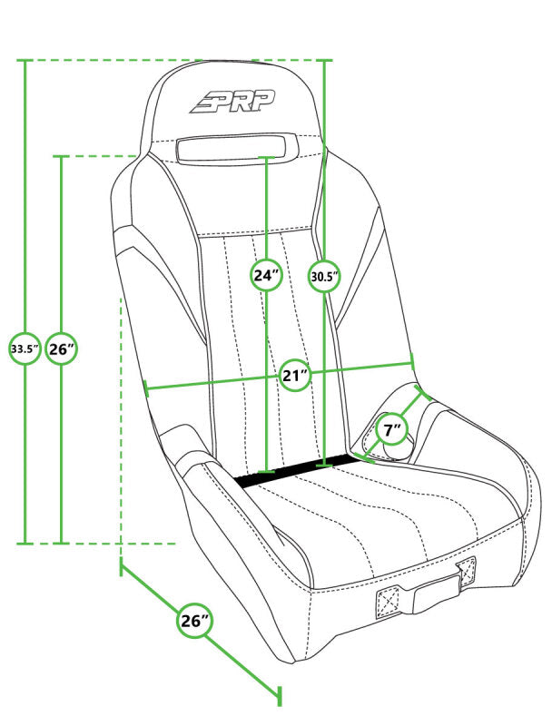 

PRP Seats A5701-PORXP-C83-203 - PRPA5701-PORXP-C83-203 - PRP GT/S.E. Suspension Seats Kit for Polaris General, RZR S 900, 900 Trail, Trail, XP 1000, Turbo, T - Shipped in Europe - Tuningsupply.com
