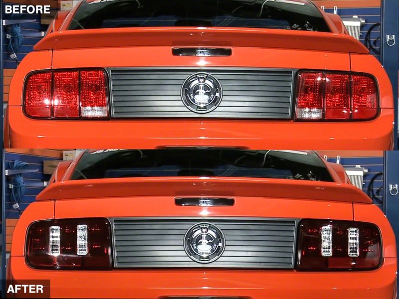 

Raxiom 49117 - RAX49117 - Raxiom 05-09 Ford Mustang Coyote Tail Lights- Black Housing (Smoked Lens) - Shipped in Europe - Tuningsupply.com
