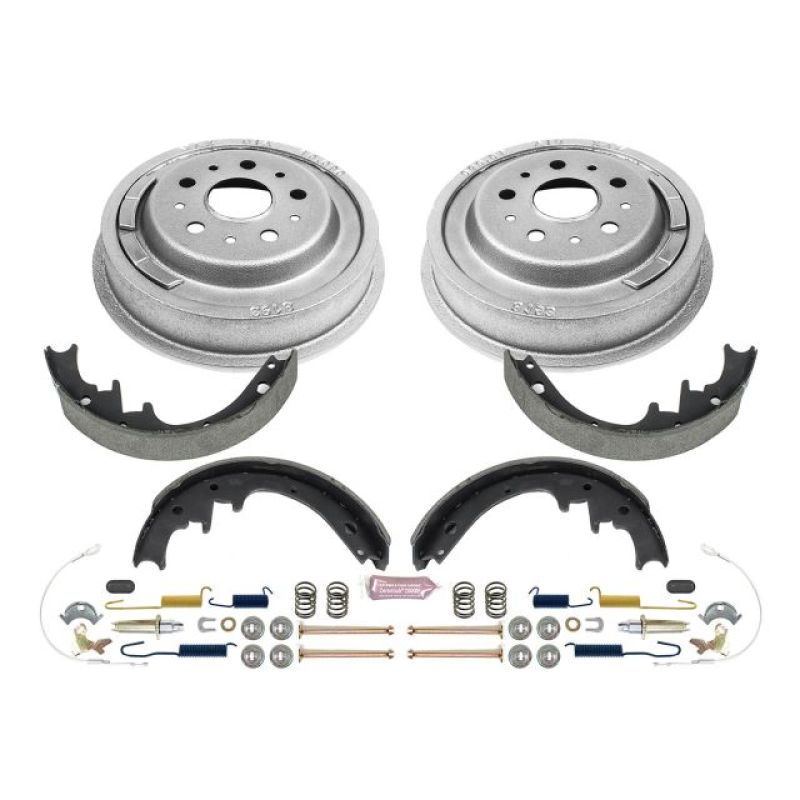 Power Stop 62-68 Ford Fairlane Rear Autospecialty Drum Kit-tuningsupply.com