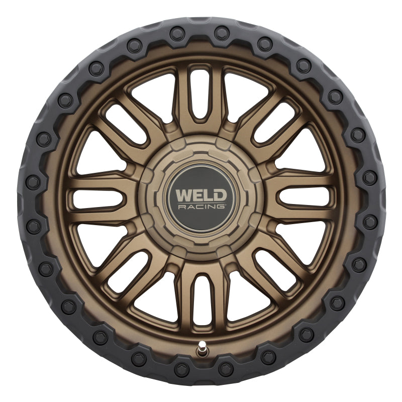 

Weld W18079026450 - WELW18079026450 - Weld Off-Road Swift 17x9in - 5x114.3 / 5x127 BP - ET-12 - 78.1mm CB- Satin Bronze Wheel & Black Ring - Shipped in Europe - Tuningsupply.com
