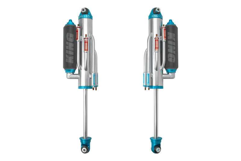 King Shocks 2021+ RAM 1500 TRX Rear 3.5 Dia Full Adjustable 4 Tube Bypass w/ Finned Res Shock (Pair)-tuningsupply.com