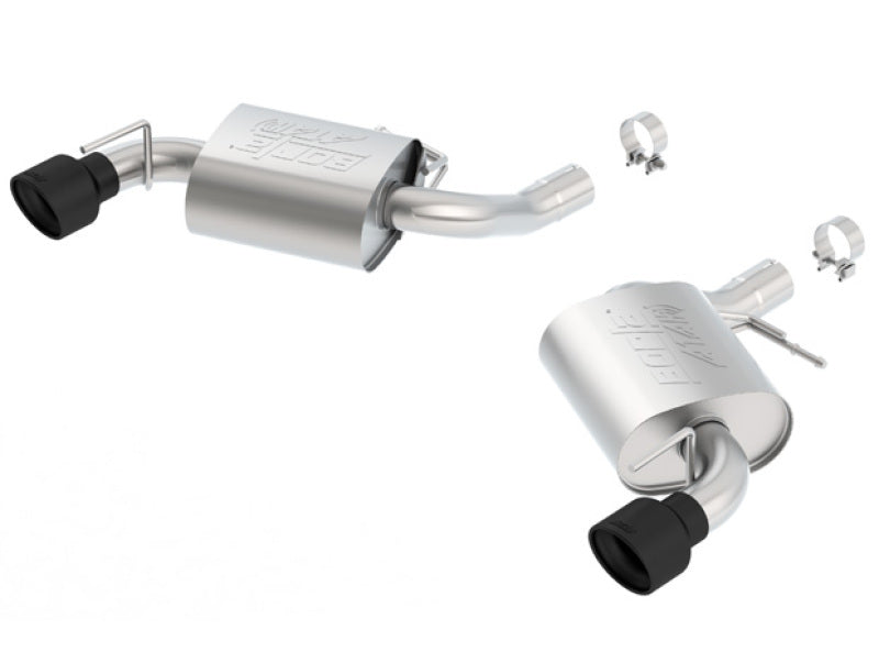 

Borla 11923CB - BOR11923CB - Borla 2016 Chevy Camaro SS V8 AT/MT ATAK Rear Section Exhaust w/o NPP Valves Ceramic Black - Shipped in Europe - Tuningsupply.com
