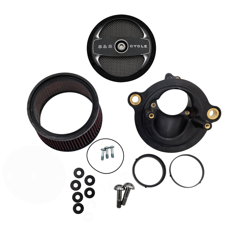 
    

S&S Cycle 170-0939 - SSC170-0939 - S&S Cycle M8 Gen 2 Models Stealth Air Cleaner Kit w/ 1in Filter Air 1 58/64/68mm TB - Gloss Black - Shipped in Europe - Tuningsupply.com

  