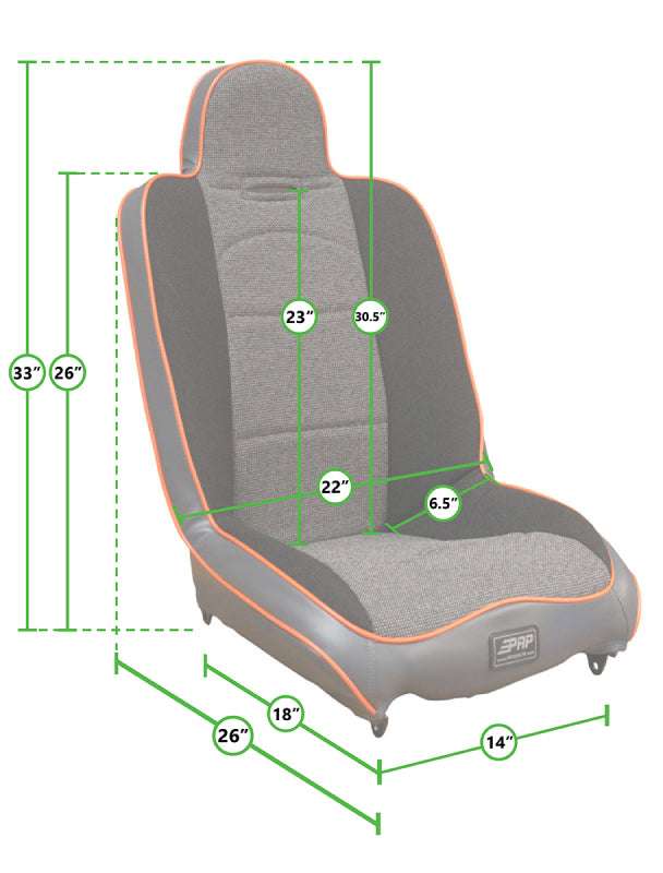 
    

PRP Seats A140110-C33-50 - PRPA140110-C33-50 - PRP 95-01 Jeep Cherokee XJ Daily Driver High Back Suspension Seats Kit (Pair) - Black - Shipped in Europe - Tuningsupply.com

  