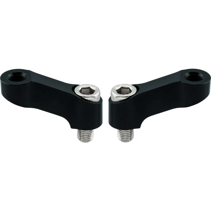 BikeMaster Mirror Extension 10mm Pair - Black-tuningsupply.com