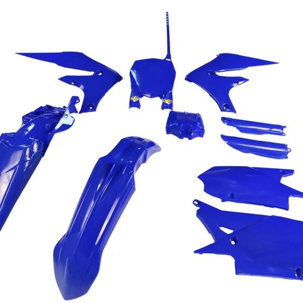 Cycra 18+ Yamaha YZ250F-450F/FX Powerflow Body Kit - Blue-tuningsupply.com