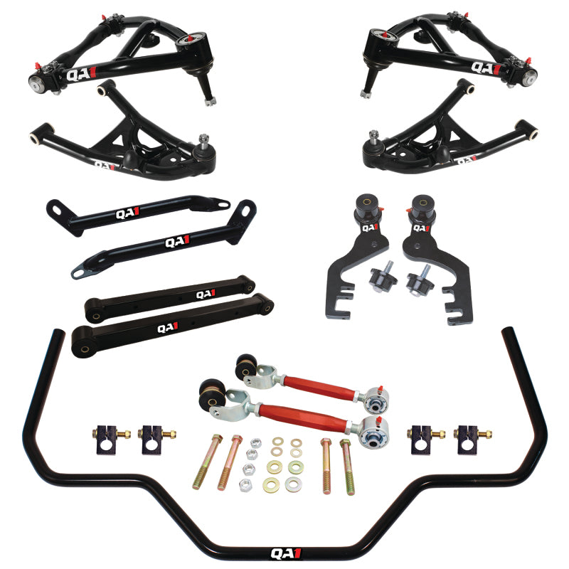 
  

QA1  - QAPDK31-GMG2 - QA1 69-72 GM G-Body Level 1 Drag Kit 2.0 w/o Shocks - Shipped in Europe - Tuningsupply.com

