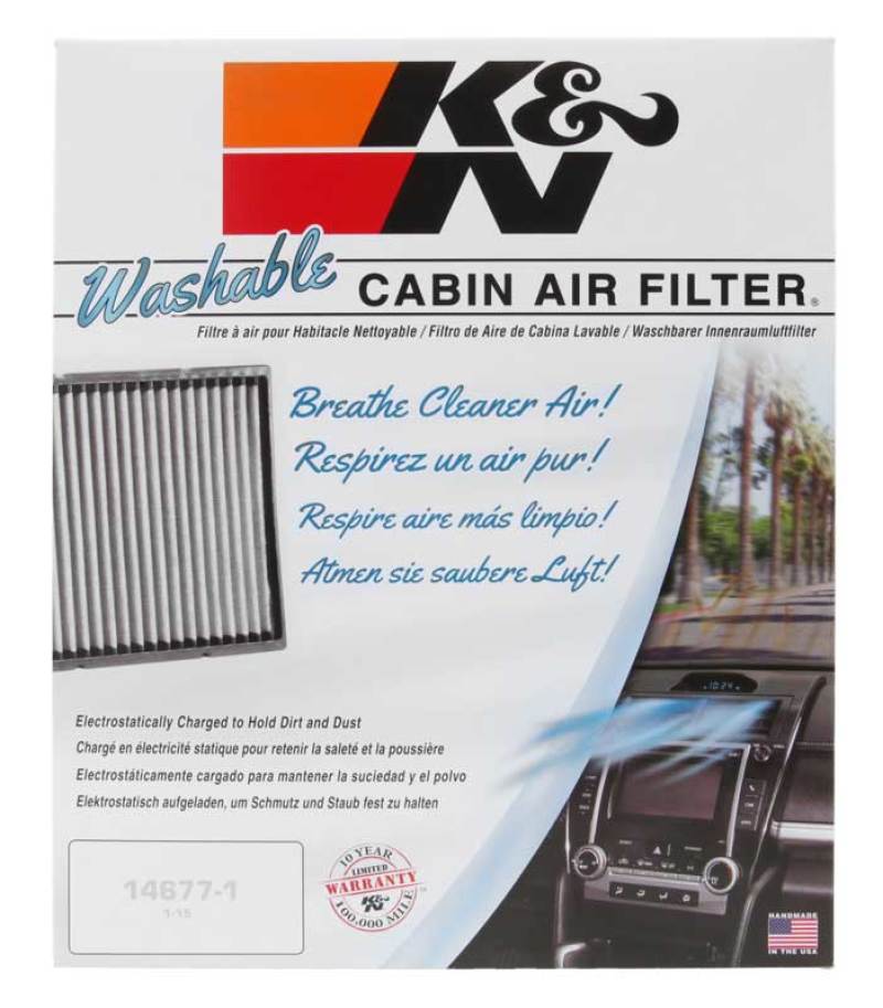 

K&N Engineering VF2038 - KNNVF2038 - K&N 08-20 Dodge Grand Caravan 3.6L Cabin Air Filter - Shipped in Europe - Tuningsupply.com
