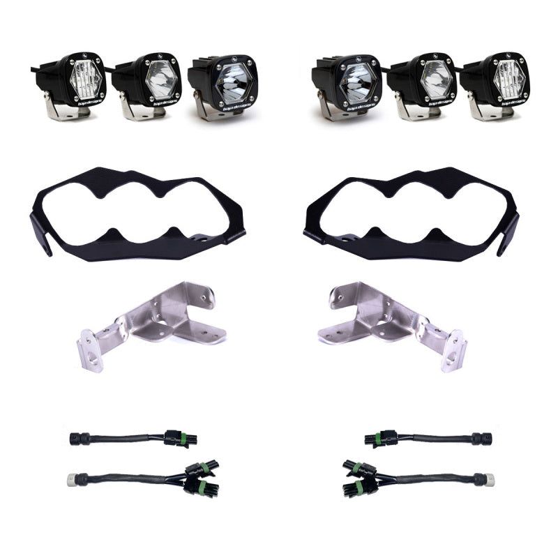 Baja Designs 2024 Can-Am Maverick R Triple S1 Unlimited Headlight Kit-tuningsupply.com