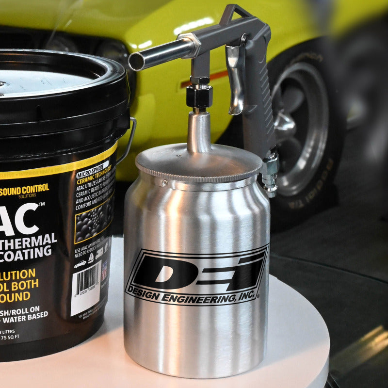 DEI ATAC (Advanced Thermal Acoustic Coating) Paint Spray Gun & Canister-tuningsupply.com