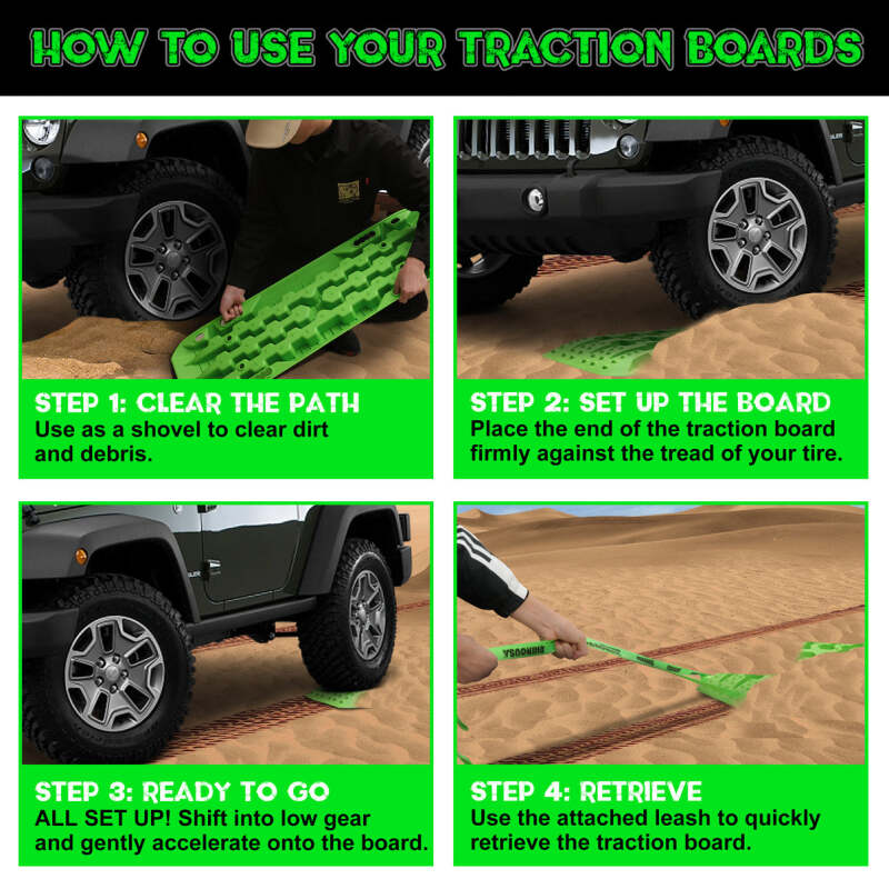 

Rhino USA TRACBOARDS-GRN - RSATRACBOARDS-GRN - Rhino USA Recovery Traction Boards - Green (Pair) - Shipped in Europe - Tuningsupply.com
