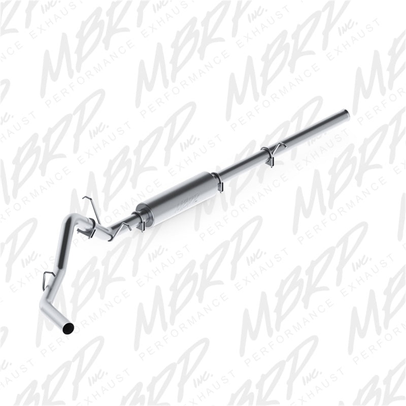 MBRP 2009-2013 Chev/GMC 1500 4.8/5.3L (excl 8ft bed) Cat Back Single Side AL P Series Exhaust-tuningsupply.com